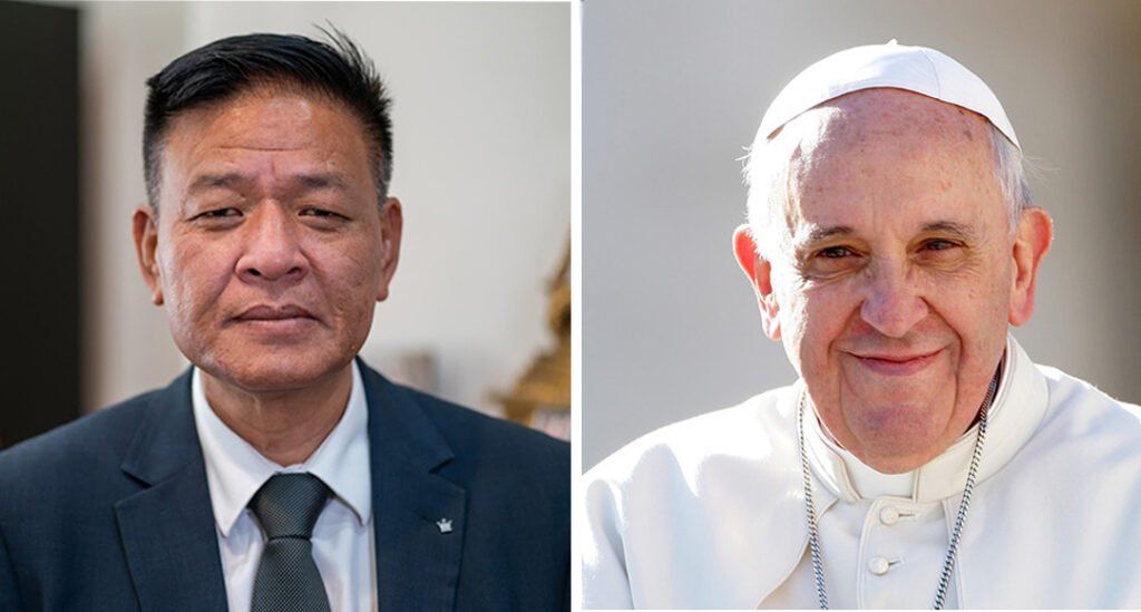 司政邊巴次仁和議長堪布索朗丹培致函悼念教宗方濟各逝世