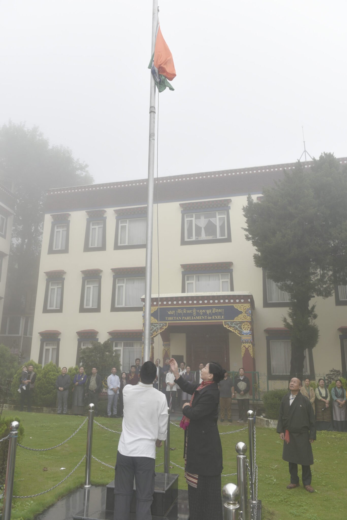 藏人行政中央隆重庆祝第 79 个印度独立日