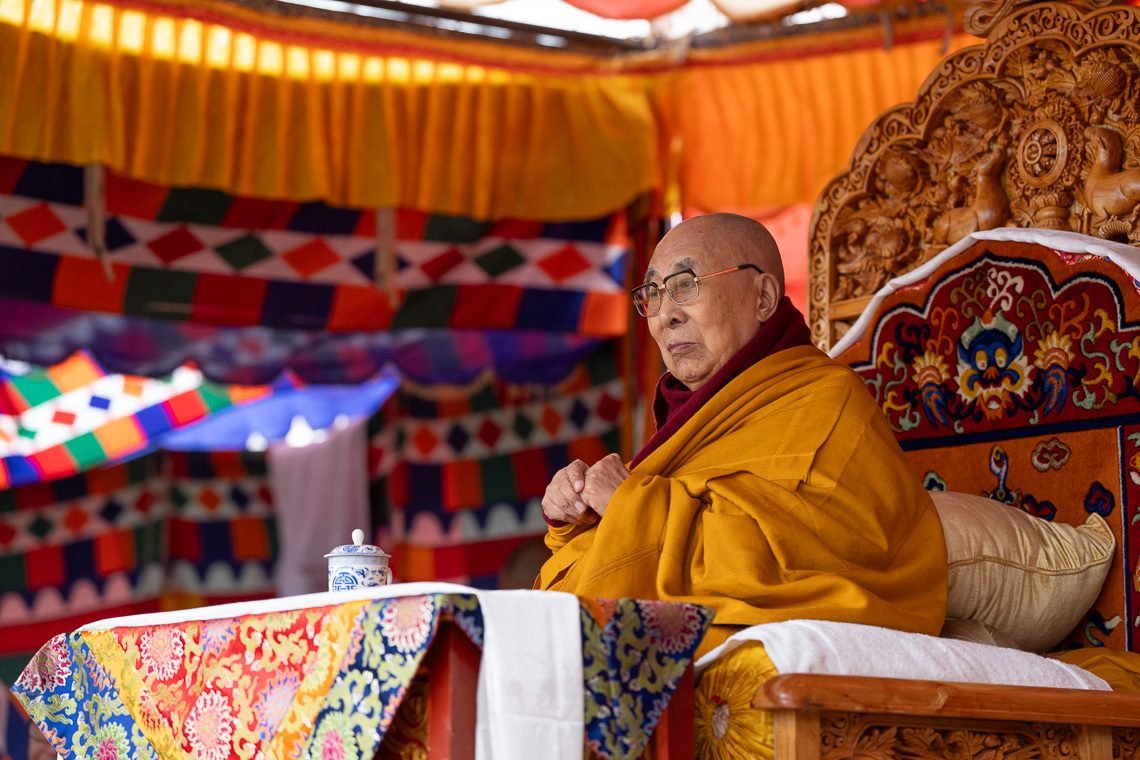 达赖喇嘛尊者出席拉达克佛教与寺院协会举办的午宴