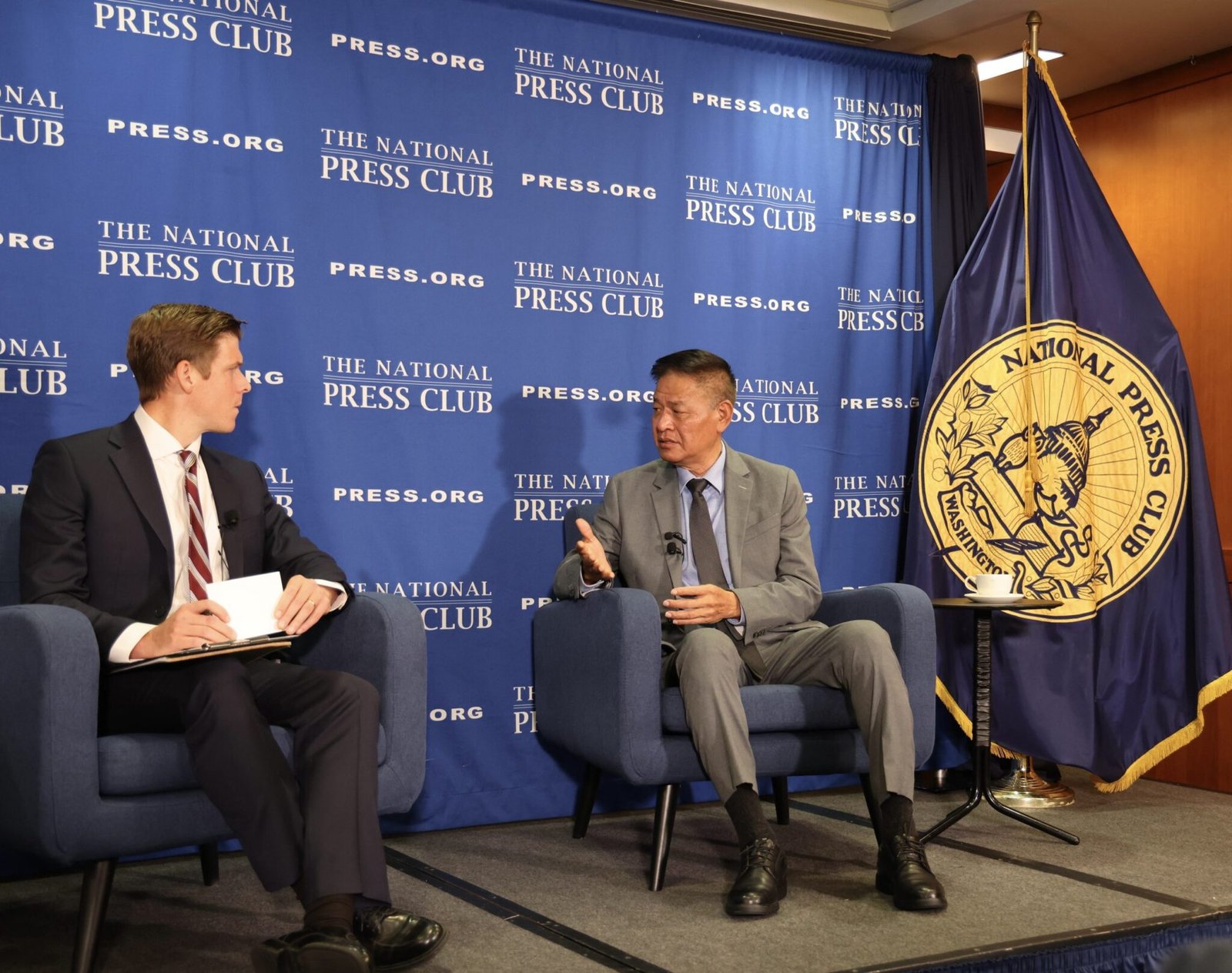 司政邊巴次仁在華盛頓特區展開交流與演講