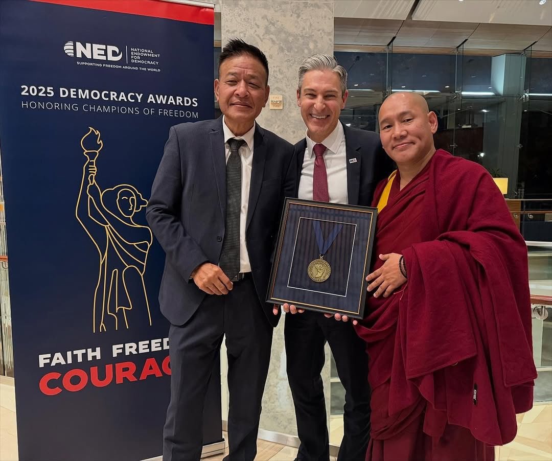 司政邊巴次仁在猶他州鹽湖城出席慶祝達賴喇嘛尊者九十華誕暨慈悲年慶典