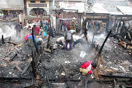 達蘭薩拉發生歷年來最大的火災