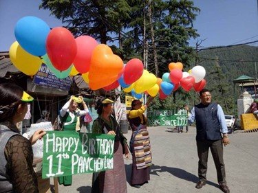 西藏縱覽：拉達克藏人慶祝 西藏班禪喇嘛誕辰